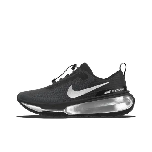 nike Light Invincible 3 Abrasion Resistant Low Top Running Shoes Men's Black