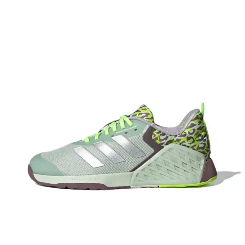 Adidas DROPSET 3 Casual Shoes Women's Low-Top Green/Silver