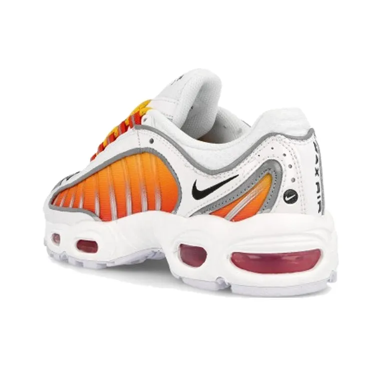 Nike Air Max Tailwind 4 White University Gold Habanero Red Women's-3