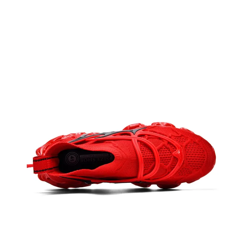 Comanier Cushioning And Breathable Mid Top Casual City Commute Sprint Long Distance Running Shoes Unisex-30
