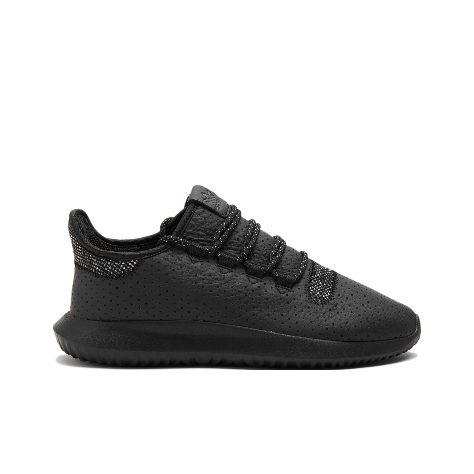 Adidas Originals Tubular Shadow Core Black Charcoal Solid Grey Running White POIZON