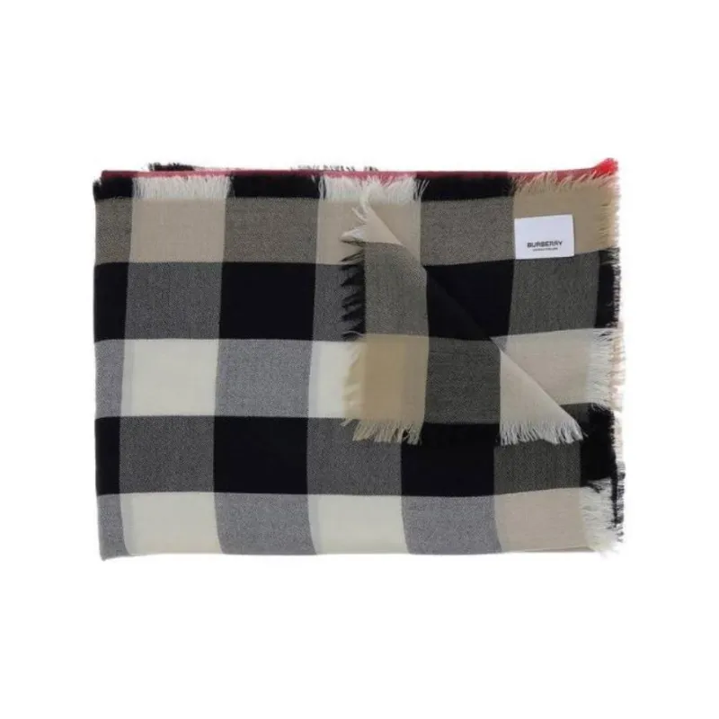 Burberry Lightweight Checked Scarf-3