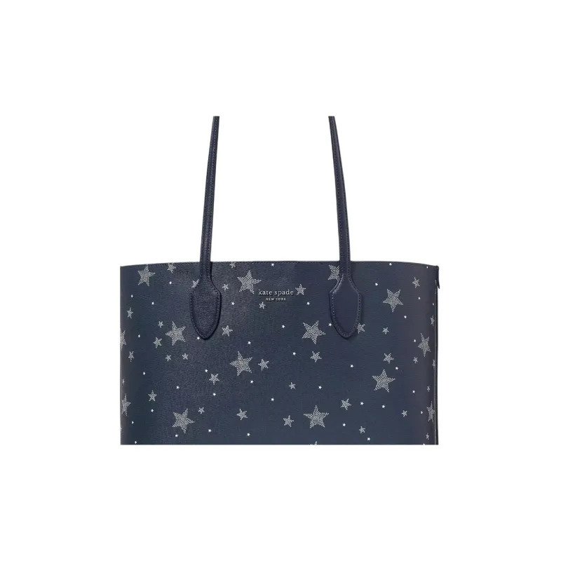Kate Spade PVC Tote Bag Shopping Bag Handbag Shoulder Bag Women's Blue-4