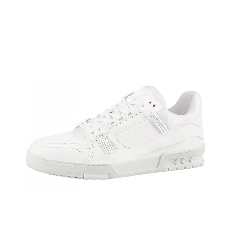 LOUIS VUITTON Lv Trainer Sneakers 'White'-0