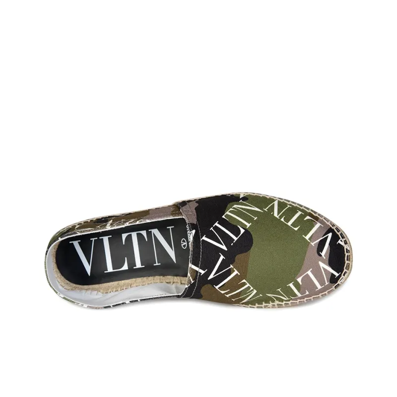 Valentino VLTN Espadrilles Women's Khaki-3