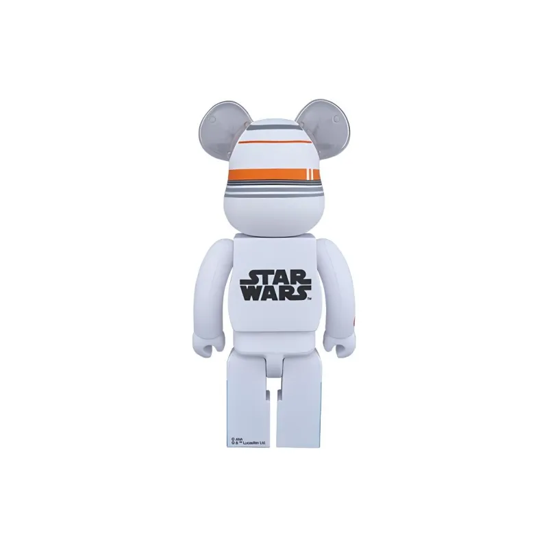 Bearbrick BB 8 Ana Jet White-1