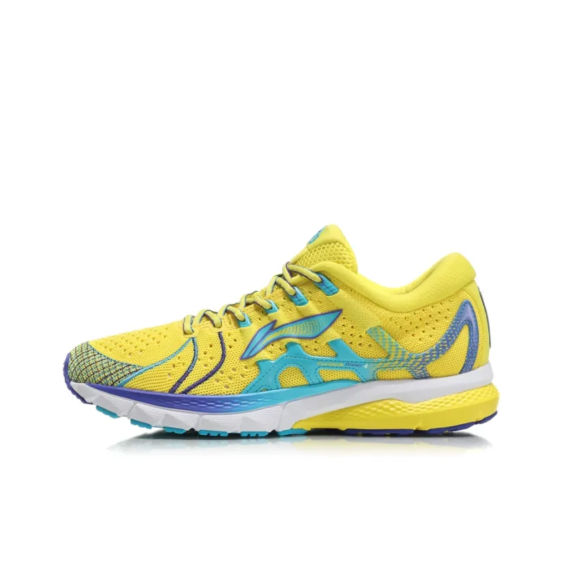 LiNing Paris Fashion Week Furious Rider 4 Men's Stable Running Shoes | Yellow-0