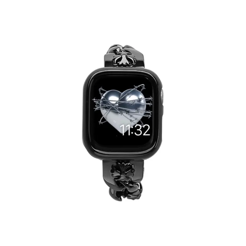 FZRT Compatibility Apple Watch Apple S9 Ultra IWatch 8/7/6/5 Smart Accessories SE Watch Bands 41/45mm Unisex-3