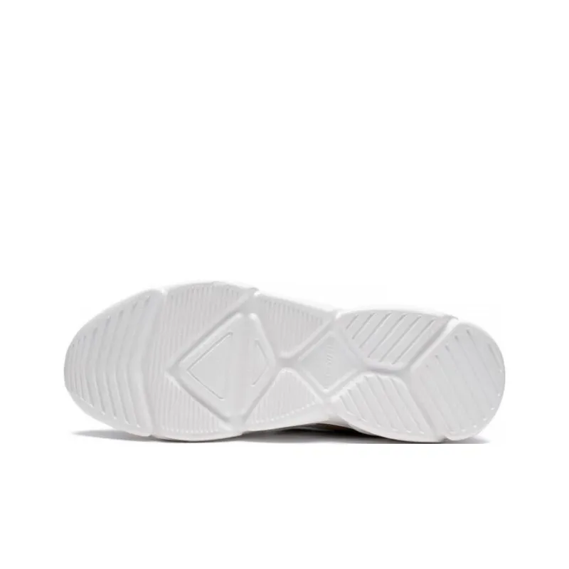 LiNing Clouds Anti Slip Wear Resistant Low Top Sports Casual Shoes Men's Pearl White, Mist White, Starfish Brown-4