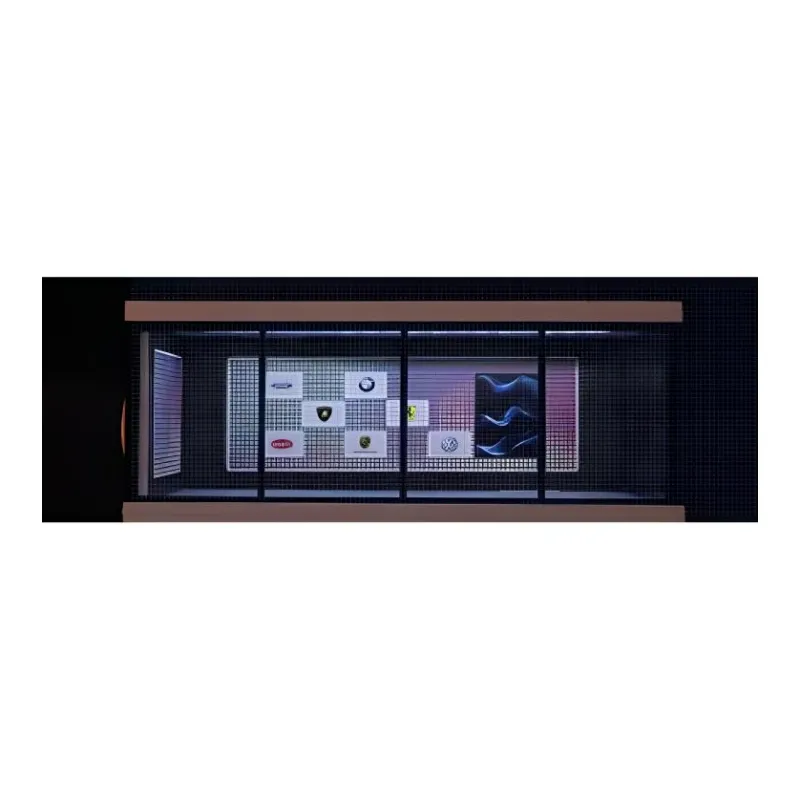 Maisto Alloy Car Dealership Scenario Storage Dust Resistant Storage 1 64 Model Accessories-3