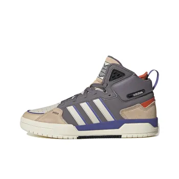 100DB Adidas Neo Mid 'Trace Grey Magic Beige'