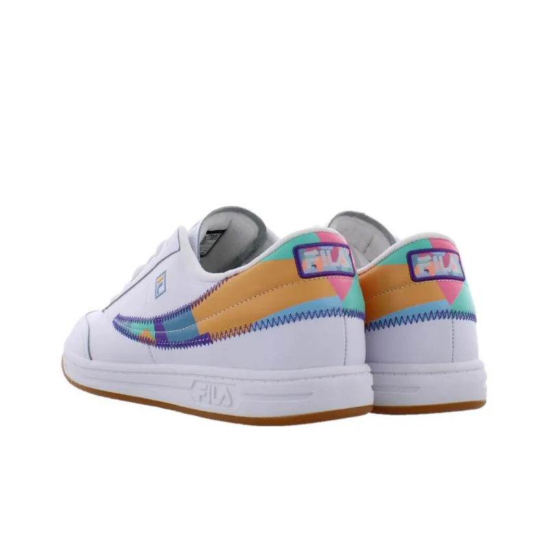 FILA Tennis 88 Durable Breathable Low Top Tennis Shoes Men's White-2
