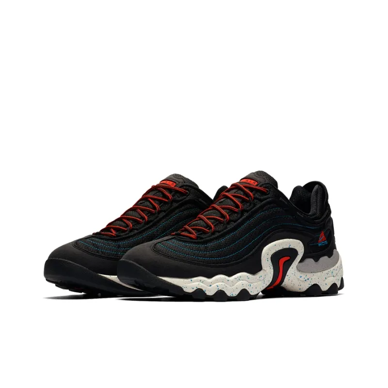 Nike Air Skarn Black Habanero Red-1