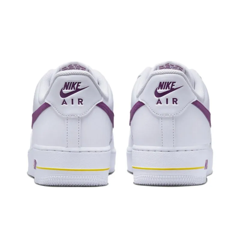 Nike Air Force 1 '07 'Embossed Hoops Lakers'-4