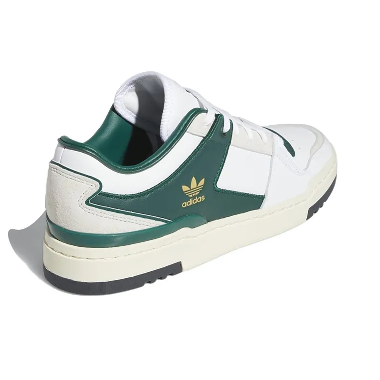 Forum Adidas Originals Luxe Low 'White Collegiate Green'-3