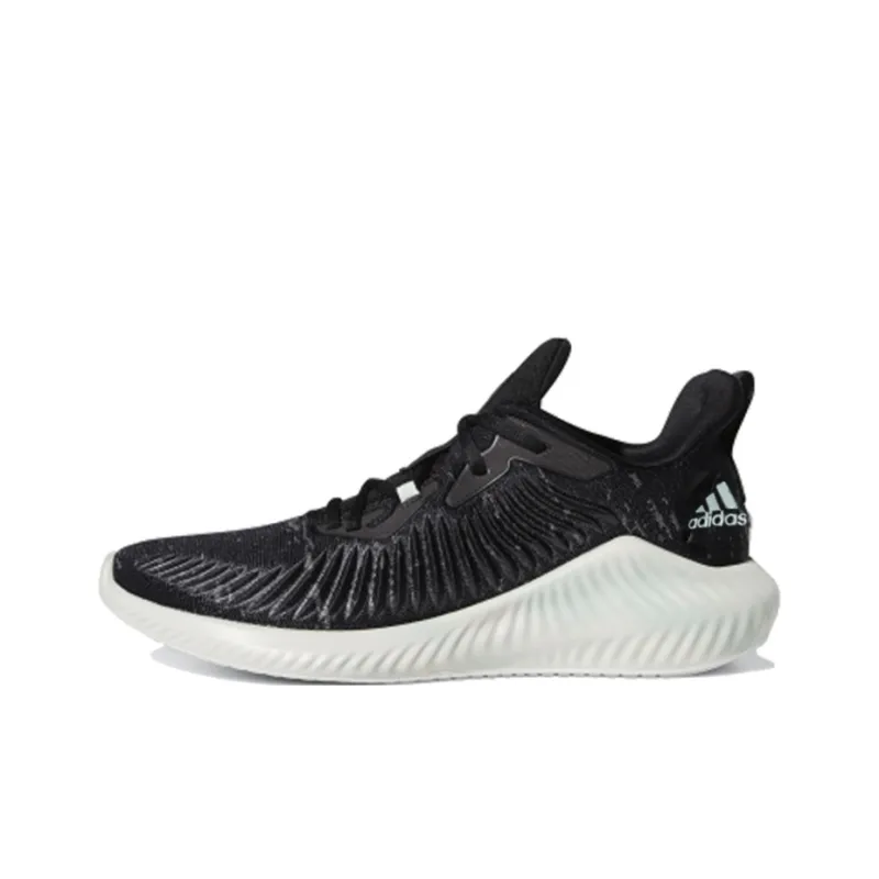 Adidas Alphabounce Run Parley M Core Black Linen Green-0