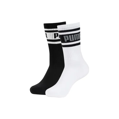 PUMA Mid-Calf Socks Unisex 2 Pack