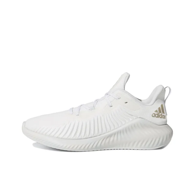Adidas Alphabounce+ Run Em 'Crystal White'-0
