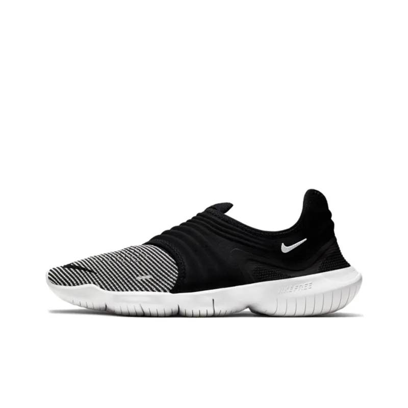 Nike Free Rn Flyknit 3.0 'Black White'-0