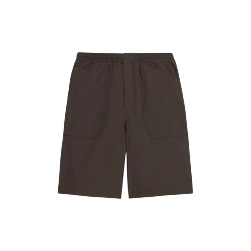 THEORY Designer Co-authored Collection Casual Shorts Men Dark Coffee