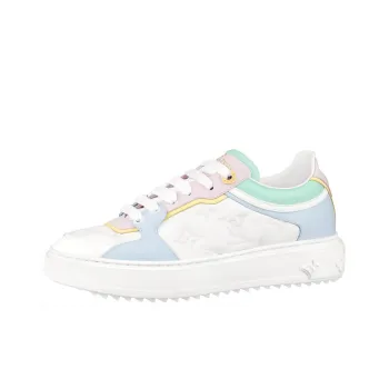 LOUIS VUITTON Time Out Sneakers 'White With Baby Shades' Women's
