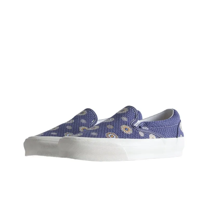 Vans Og Classic Slip On Lx Kith For Vault Medallion-1