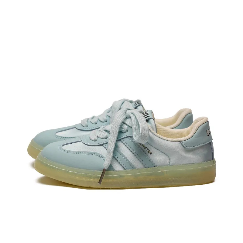 Zun'er Slip Resistant Cushioning Lightweight Breathable Low Top Skateboard Shoes Unisex-7