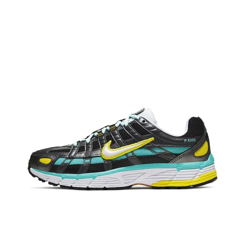 Nike P 6000 Black Teal Yellow Women's-0