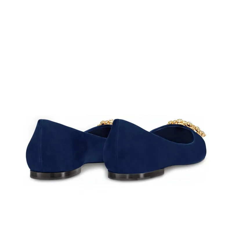 LOUIS VUITTON Madeleine Women's Casual Shoes Women's Military Blue-3