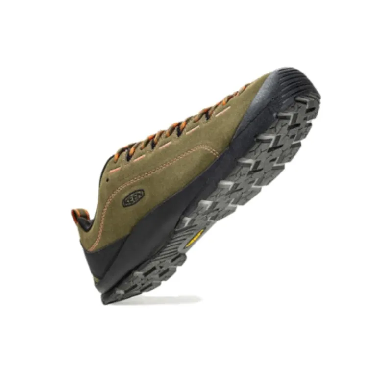 KEEN Jasper Anti Slip Wear Resistant Low Top Outdoor Shoes Men's Army Green-3