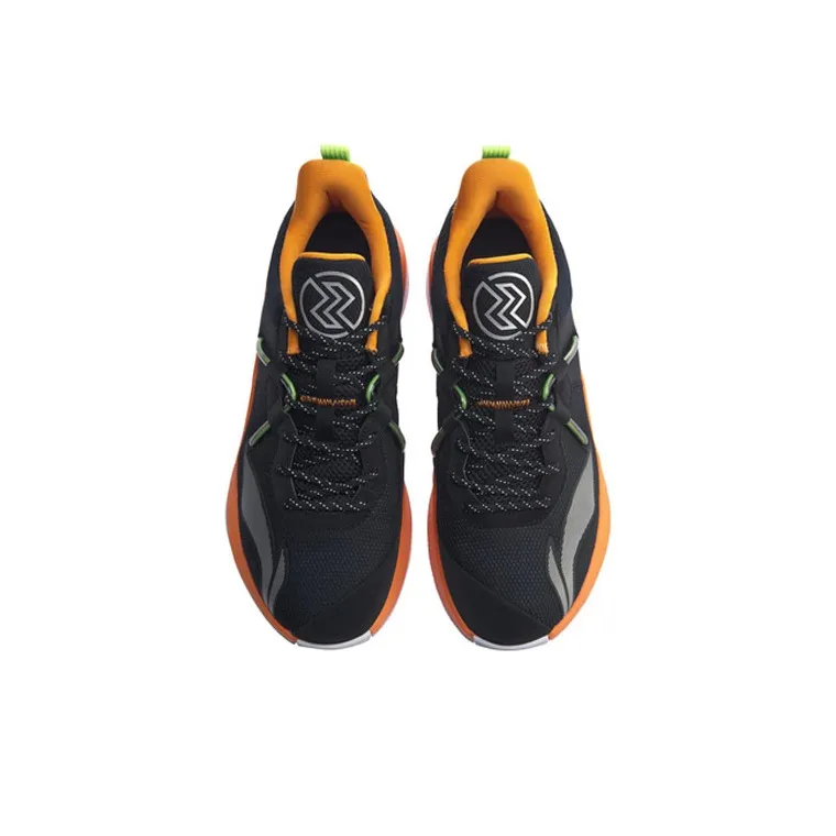 LiNing Speed 6 Shock Absorbers With Slip Resistant Features Low Top Basketball Shoes Men's Black-3