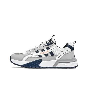 JKEM Cushioning Anti Slip Wear Resistant Breathable Height Increasing Low Top Casual Shoes Men's
