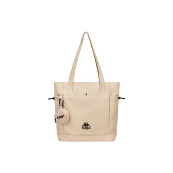 Kappa Polyamide Large Capacity Tote Shoulder Bag, Commuter Bag, Handbag Unisex Versatile Coffee