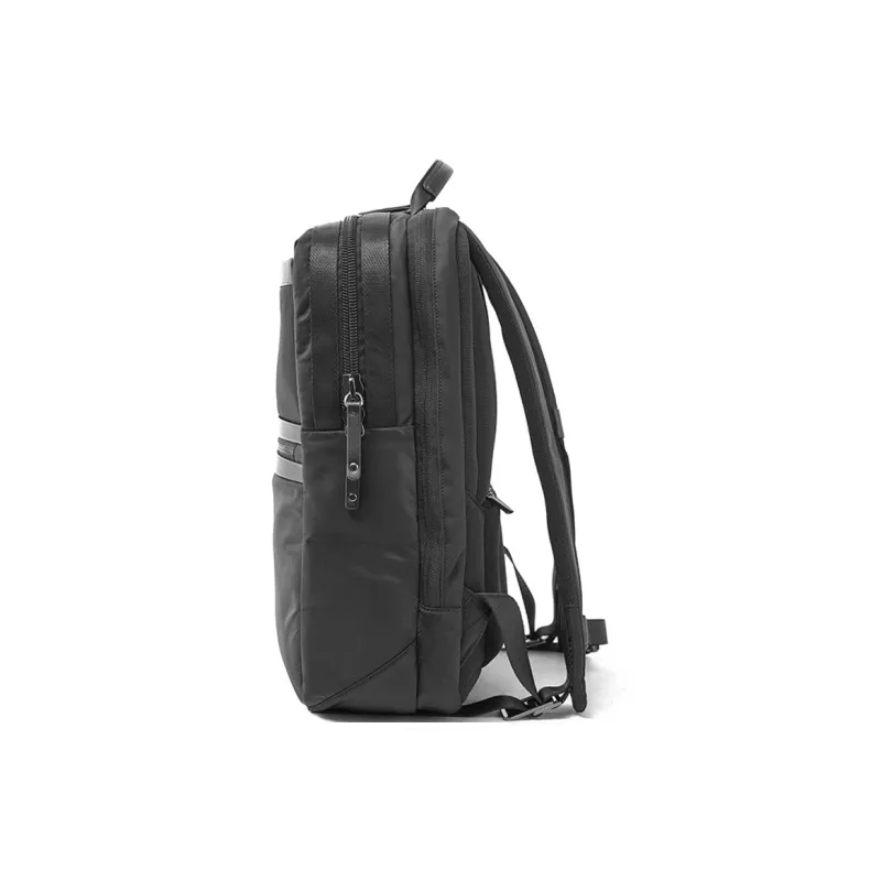 ECHOLAC Fabric Backpack Regular Men's Black-3