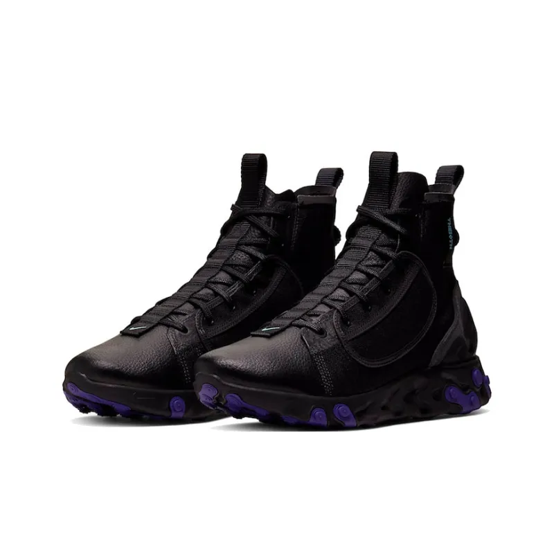 Nike React Ianga Triple Black-2