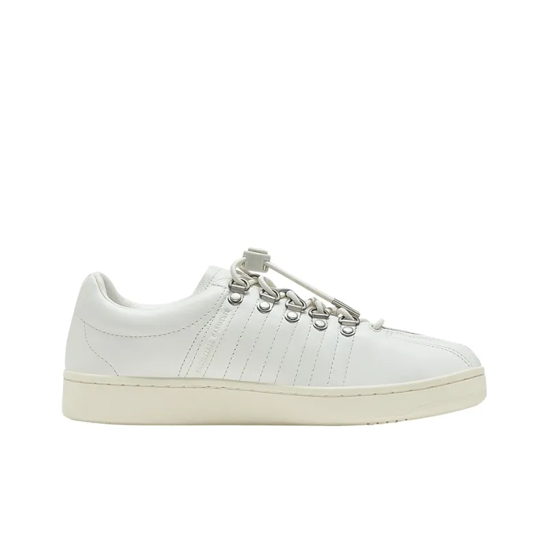 KSWISS Classic Gt Eg Anti Slip Wear Resistant Low Top Skateboard Shoes Men's White-1