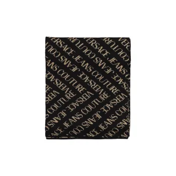 VERSACE JEANS Knit Scarves Women's Black