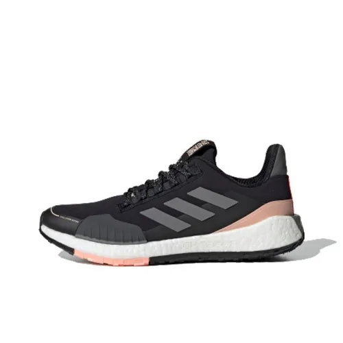 Adidas PulseBOOST Running Shoes Women's Low-Top Black/Gray/Pink