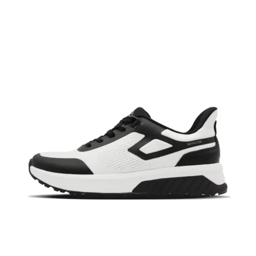 Five Rings Low Top Running Shoes Women's White Arch Support
