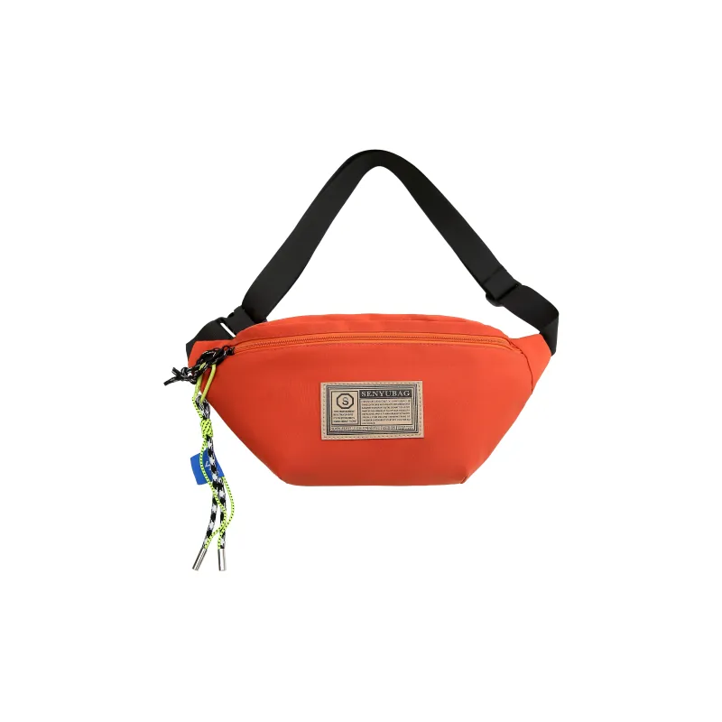 OURFUN Oxford Sling Bag Regular Unisex White/Black/Orange/Blue-5