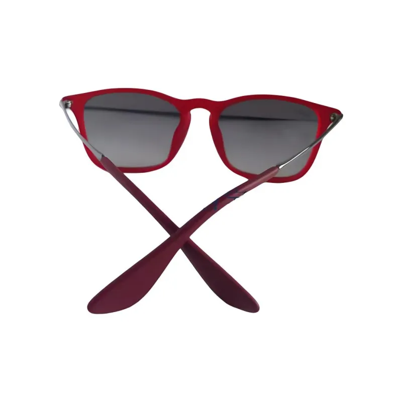 RayBan Rectangular Sunglasses Unisex Red-2