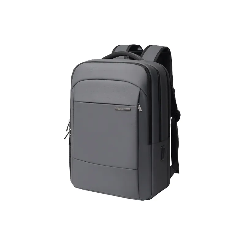 Techson Membrana Dermalis Backpack Regular Unisex Obsidian Black/Mist Gray-5