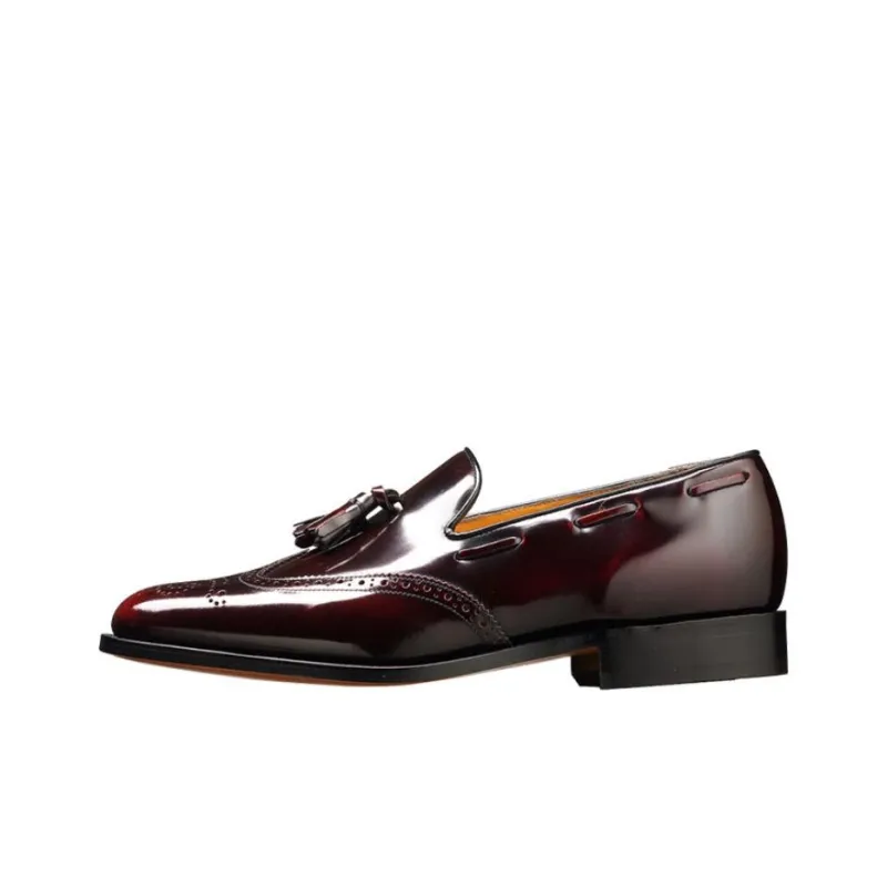BARKER Clive Loafers Men's Burgundy-0