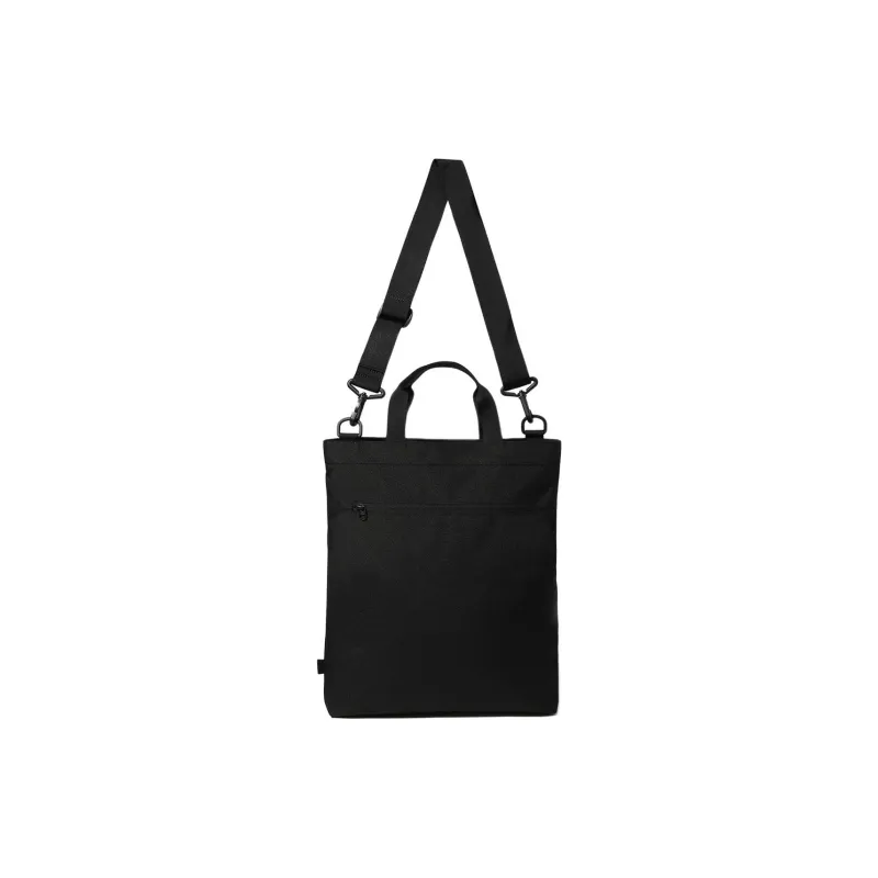 FILA Polyester Tote Bag Shopping Bag One Shoulder Handbag Crossbody Bag Regular Unisex Black-1