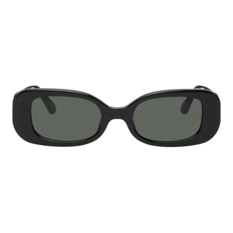 Linda Farrow Lola Rectangular Frame Sunglasses-1