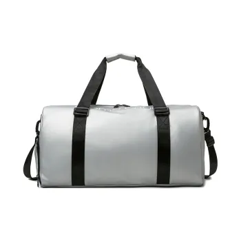 OURFUN Oxford Gym Bag Large Size Unisex Silver/Black/Burgundy/Orange/Champagne/Khaki