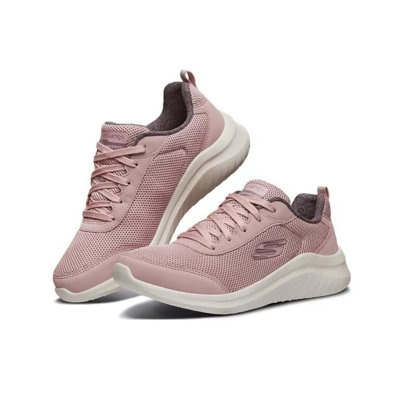 Skechers Ultra Flex 2.0 Lightweight Rebound Breathable Low-Top Sports Casual Shoes Women's Pink-2