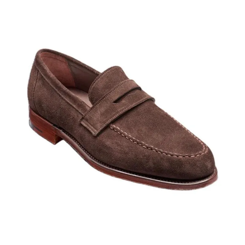 BARKER Jevington Loafers Men's Brown-2