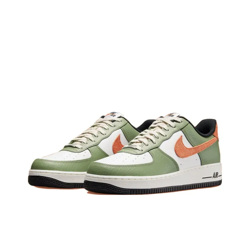 Nike Air Force 1 Low '07 Oil Green Orange-2