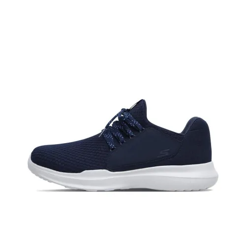 Skechers GO RUN Mojo Cushioning Anti-Slip And Wear-Resistant Low-Top Running Shoes Navy